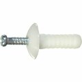 Hillman 1/4 In. x 1-1/2 In. Nylon Truss Hammer Drive Anchor, 100PK 370558